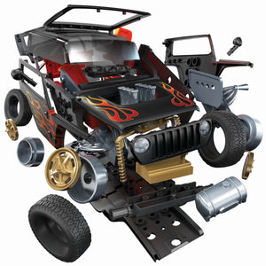 Concept de Jeep Quickbuild Airfix 6038 pour sables mouvants  – immagine 3
