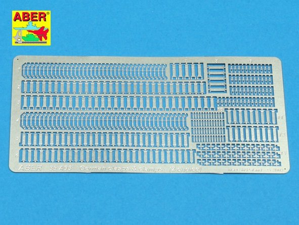 Aber 35A093 Fermoirs et pinces allemands (2e choix) (1/35)