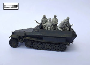 Ardennes Miniature 35027 OFFICIER ET SOLDAT ALLEMANDS 1944-1945 1/35 – immagine 5