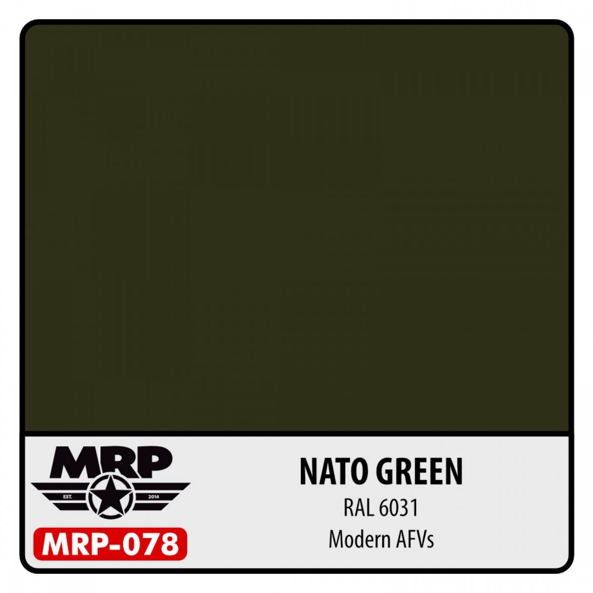 Peinture MR. Paint MRP-078 Vert OTAN Véhicule blindé moderne 30 ml