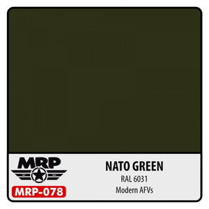 Peinture MR. Paint MRP-078 Vert OTAN Véhicule blindé moderne 30 ml
