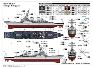 I Love Kit 62008 USS Donald Cook DDG-75 1/200 – zdjęcie 3