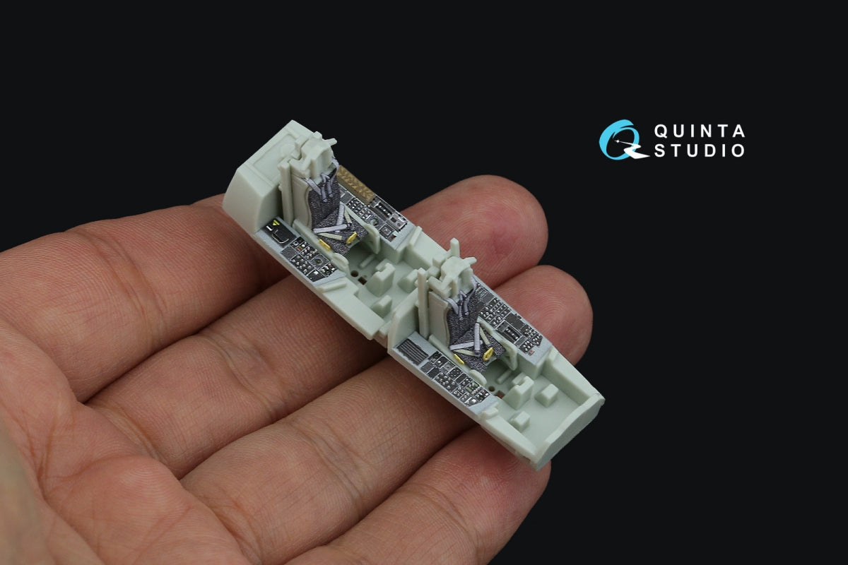 Intérieur imprimé en 3D et coloré pour le F-15E (Revell) par Quinta Studio QD72110, échelle 1/72 – Bild 11