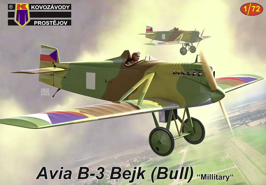 Kovozavody Prostejov KPM0341 Avia B-3 « Militaire » 1/72