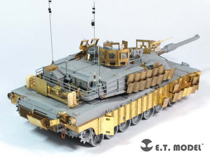 ET Modèle E35-161 Char de combat principal M1A2 SEP TUSK II de l&amp;#39;armée américaine moderne (pour DRAGON 3536) (1/35) – immagine 4