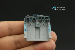 Intérieur imprimé en 3D et coloré sur papier décalcomanie Quinta Studio QDS-48071 Su-34 (petite version) 1/48 – image 10