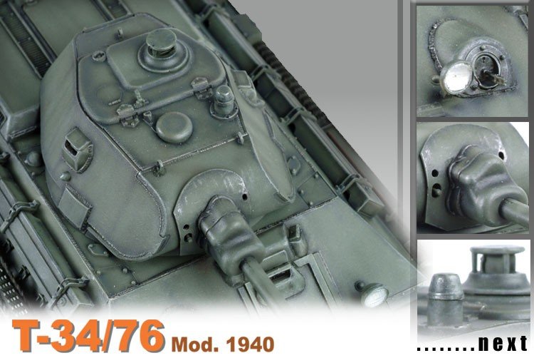 Dragon 6092 T-34/76 - Version 1940 (1/35) – Bild 5