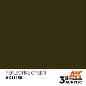 AK Interactive AK11158 VERT RÉFLÉCHISSANT – STANDARD 17 ml