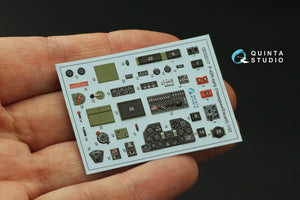 Quinta Studio QD32217 P-40N (première génération) Intérieur coloré imprimé en 3D sur papier décalcomanie (Hasegawa/Eduard) 1/32 – image 4