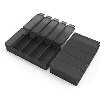 Boîte de rangement pour accessoires DSPIAE BOX-1 en plastique noir 147/88/33 mm / Conteneur à accessoires