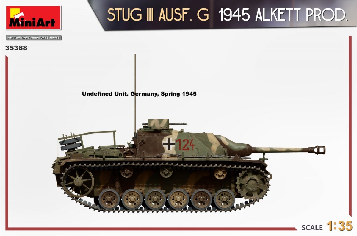 MiniArt 35388 STUG III AUSF. G 1945 ALKETT PROD. 1/35 – image 16