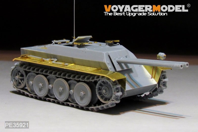Maquette Voyager PE35921 Char léger allemand E-5 de la Seconde Guerre mondiale (Pour AMUSING HOBBY /MBK n° 01 1/35) – image 8