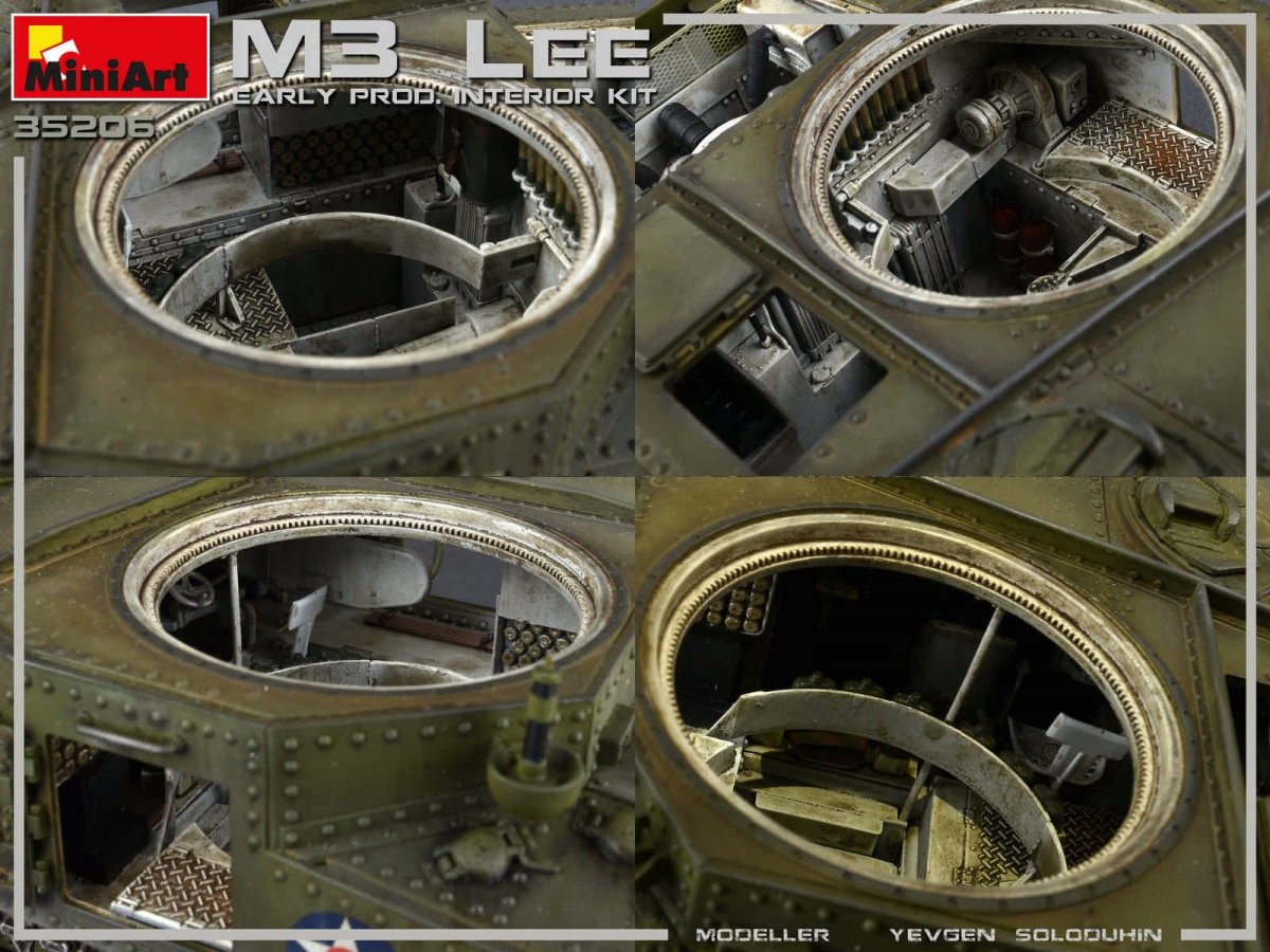 Miniart 35206 M3 Lee première production avec intérieur 1/35 – Bild 20