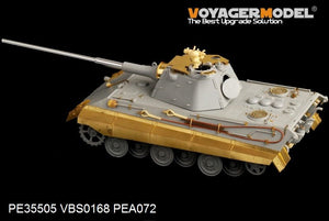 Maquette Voyager PE35505 Char allemand E-50 de la Seconde Guerre mondiale pour TRUMPETER 01536 1/35 – immagine 10