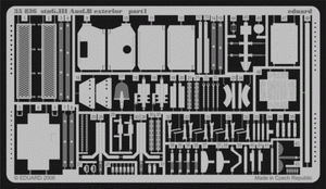 Eduard 35836 StuG. III Ausf. B extérieur 1/35 Tamiya – image 2