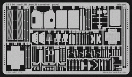 Eduard 35836 StuG. III Ausf. B extérieur 1/35 Tamiya – image 2