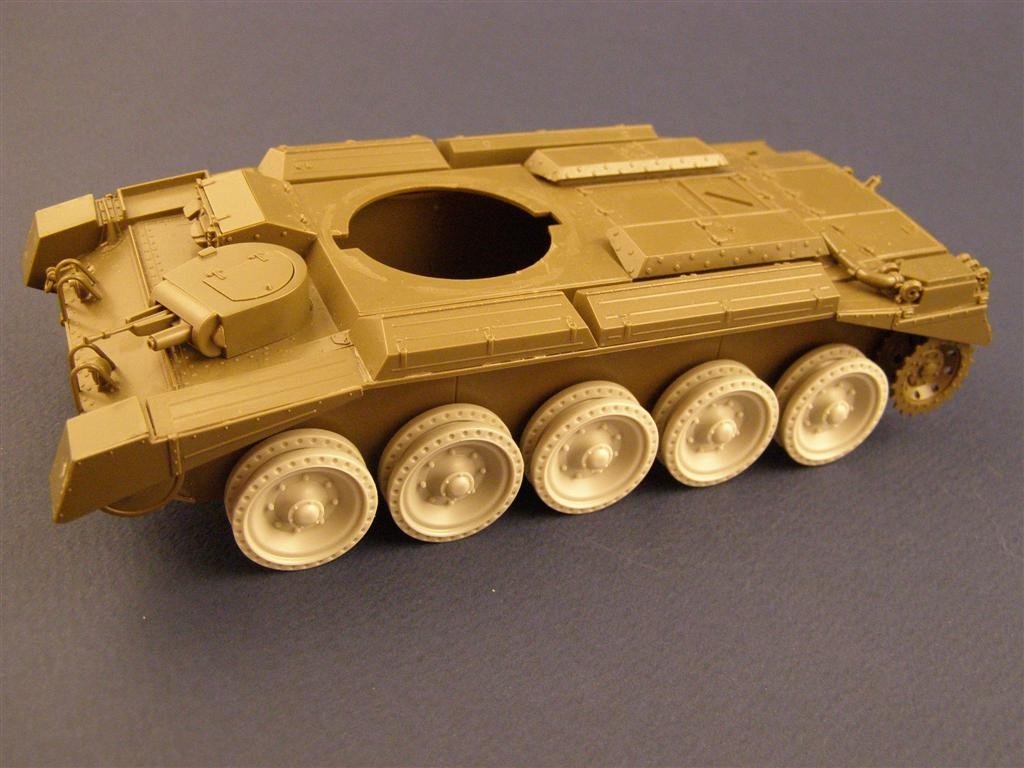 Roues de route Panzer Art RE35-010 pour char de croisière Crusader 1/35 – image 2