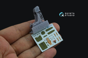 Quinta Studio QR+48069 K-36L (late) ejection seat (for Su-25/Su-25SM aircraft since 2008) (All kits) 1/48 – zdjęcie 2