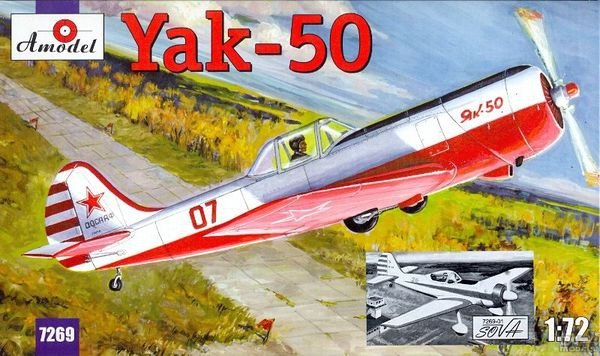 Modèle A 7269-1 YAK 50 1/72