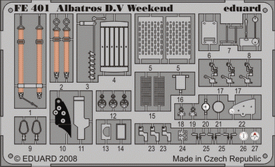 Eduard FE401 Albatros D. V Week-end EDUARD 1/48