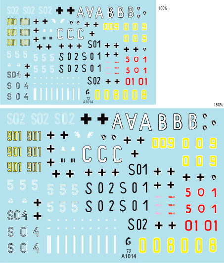 Star Decals 72-A1014 Befehlspanzer # 5. Commandement allemand 1/72 – immagine 4