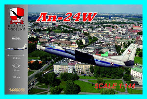 Maquette grand format 1440055 Antonov An-24W Force aérienne polonaise (1/144)