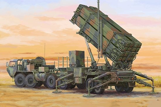 Trumpeter 07157 Station de lancement M983 HEMTT et M901 avec système SAM MIM-104F Patriot (PAC 3) 1/72