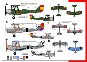 Az Model AZ7422 De Havilland D82A Tiger Moth Over Spain 1/72 – image 2