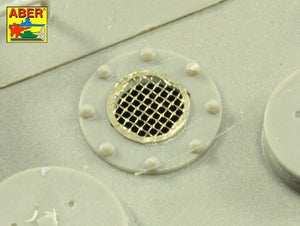Grilles Aber 35G35 pour Panther, Ausf.G; Jagdpanther, Ausf.G2 - Modèles récents pour Takom 1/35 – image 5