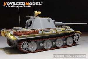 Maquette Voyager PE35869, char Panther II allemand de la Seconde Guerre mondiale (modèle de base) pour AMUSING HOBBY, échelle 1/35 – image 7