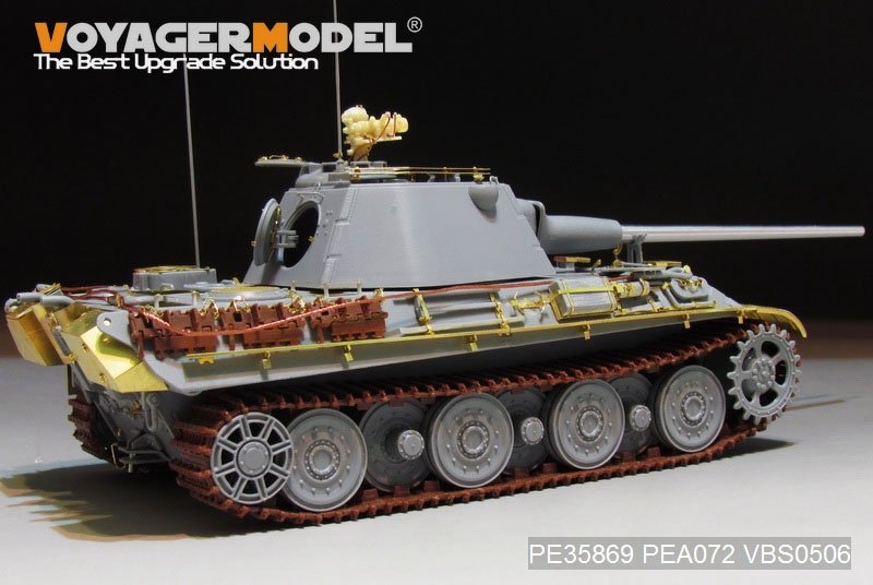 Maquette Voyager PE35869, char Panther II allemand de la Seconde Guerre mondiale (modèle de base) pour AMUSING HOBBY, échelle 1/35 – image 7