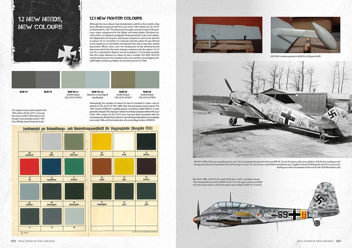 AK Interactive AK290 COULEURS RÉELLES DE LA SECONDE GUERRE MONDIALE POUR AVIONS – image 2