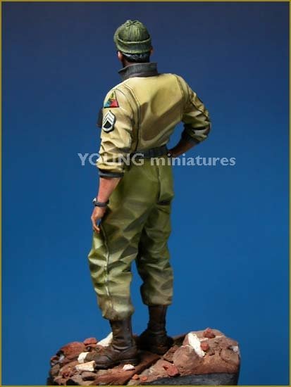 Young Miniatures YM9002 Équipage de char américain Seconde Guerre mondiale 90 mm – immagine 4