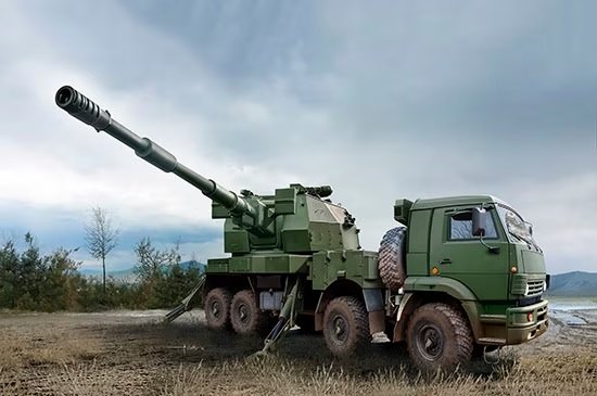 Trumpeter 01085 Russe 2S35-1 Koalitsiya-SV KSh 1/35