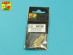 Aber A32114 Armement pour chasseur allemand Fw-190 A7-D10 1/32