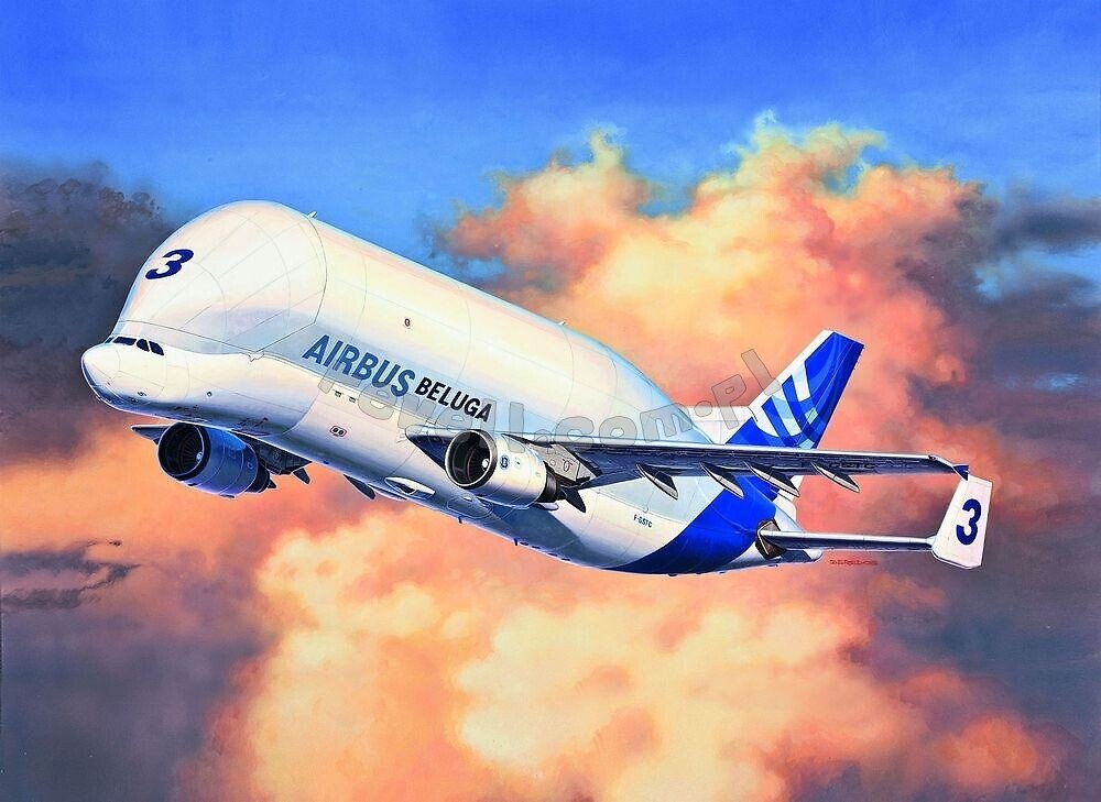 Revell 03817 Airbus A300-600ST Beluga 1/144 – immagine 3