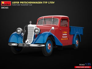 MiniArt 38065 LIEFER PRITSCHENWAGEN TYP 170V. VOITURE DE TRANSPORT DE MEUBLES 1/35 – immagine 3