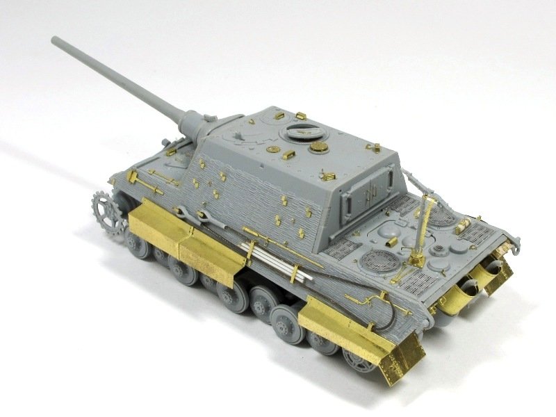 Maquette ET Model E72-022 Jagdtiger allemand de la Seconde Guerre mondiale pour kit DRAGON au 1/72 – Bild 6