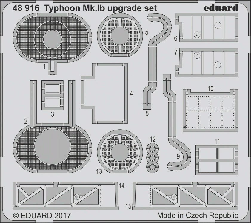 Kit de mise à niveau Eduard 48916 Typhoon Mk. Ib EDUARD 1/48