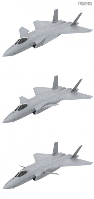 Meng LS-002 Chasseur furtif chinois J-20 1/48 – image 11