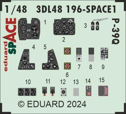 Eduard 3DL48196 P-39Q SPACE ARMA HOBBY 1/48 – image 2