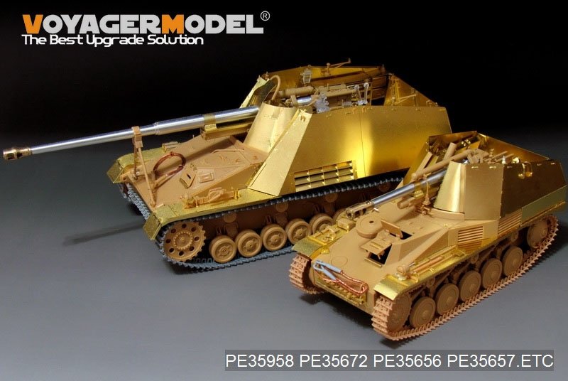 Maquette Voyager PE35958 Obusier automoteur allemand Wespe Basic de la Seconde Guerre mondiale pour TAMIYA 35200/35358 au 1/35 – image 27