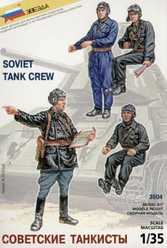 équipage du char soviétique Zvezda 3504