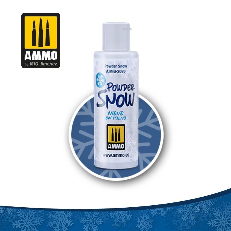 Munitions de Mig Jimenez 2080 Poudre de neige