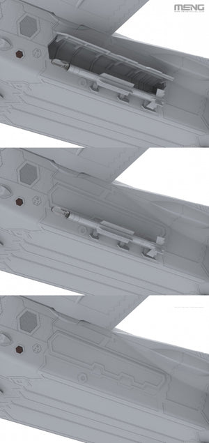 Meng LS-002 Chasseur furtif chinois J-20 1/48 – image 17
