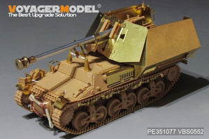 Kit de base de mise à niveau Voyager Model PE351077 pour Sd.Kfz.135 Marder I allemand de la Seconde Guerre mondiale, canon de 75 mm PaK.40/1 auf Gw.Lr.s(f) (pour TAMIYA 35370) à l&amp;#39;échelle 1/35 – Bild 3