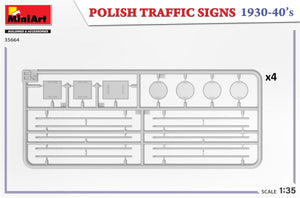 MiniArt 35664 PANNEAUX DE SIGNALISATION ROUTIÈRE POLONAIS ANNÉES 1930-40 1/35 – imagen 4