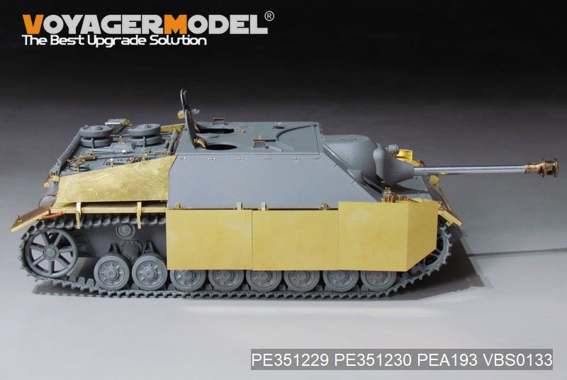 Maquette Voyager PE351229 Jagdpanzer IV L/48 allemand de base de la Seconde Guerre mondiale (pour Border BT-016) 1/35 – image 4
