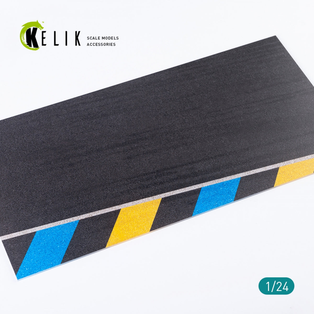 KELIK KS24004 ROUTE ASPHALTE 24 HEURES DU MANS TYPE 2 BASE - ACRYLIQUE 3 MM (180 X 357 MM) 1/24