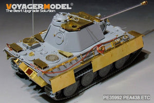 Maquette Voyager PEA438, char antiaérien allemand Panther A/G Pz.Rgt.26 de la Seconde Guerre mondiale (pour TAKOM 2119/2120/2121), échelle 1/35 – image 4